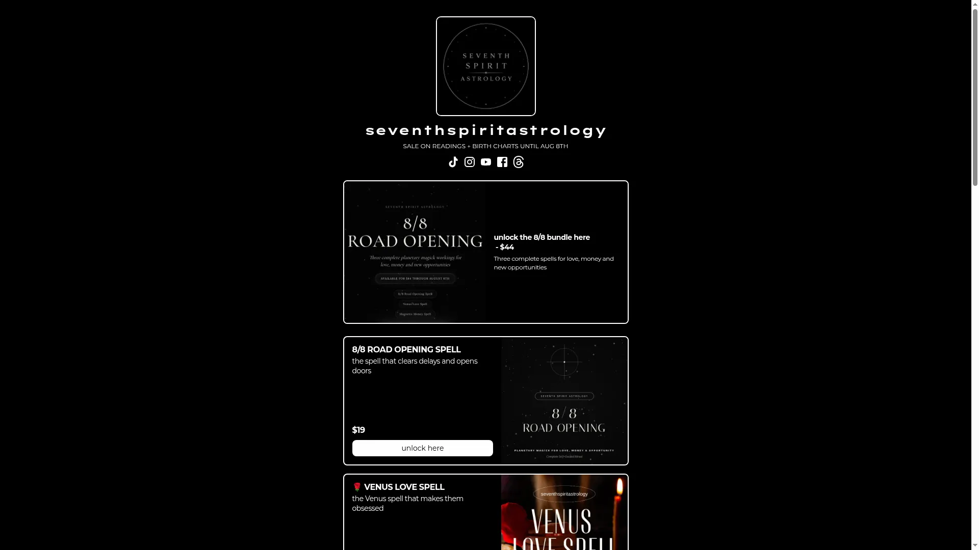 Seventhspiritastrology.com