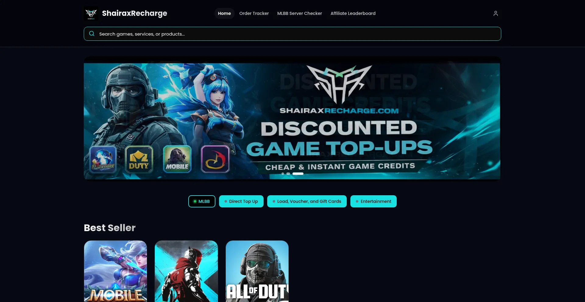 Shairaxrecharge.com