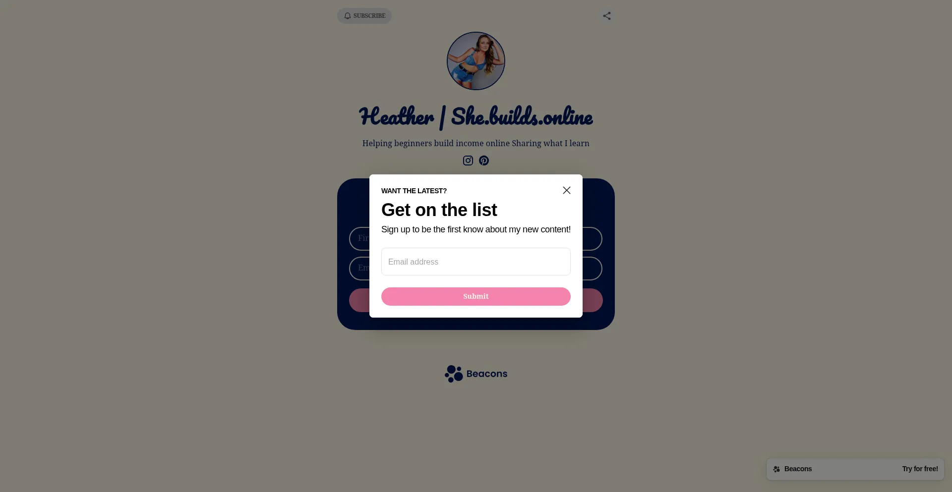 Shebuildsonline.store