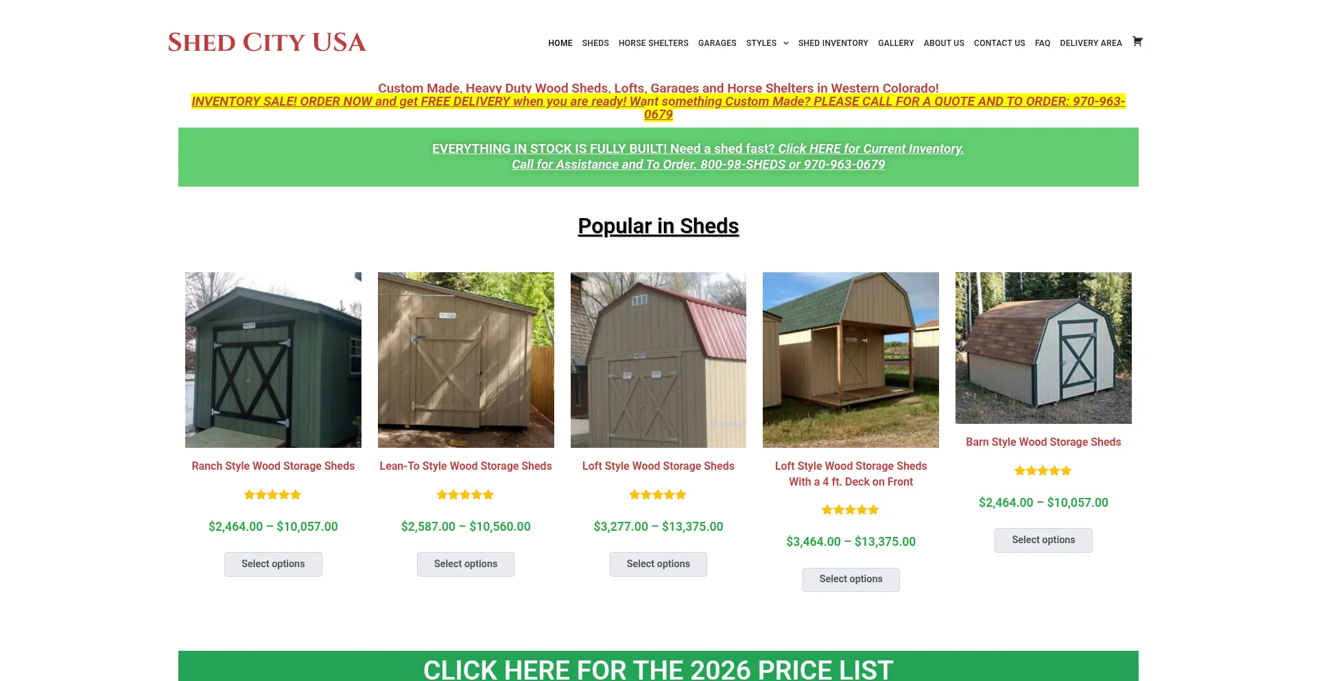 Shedcityusa.com
