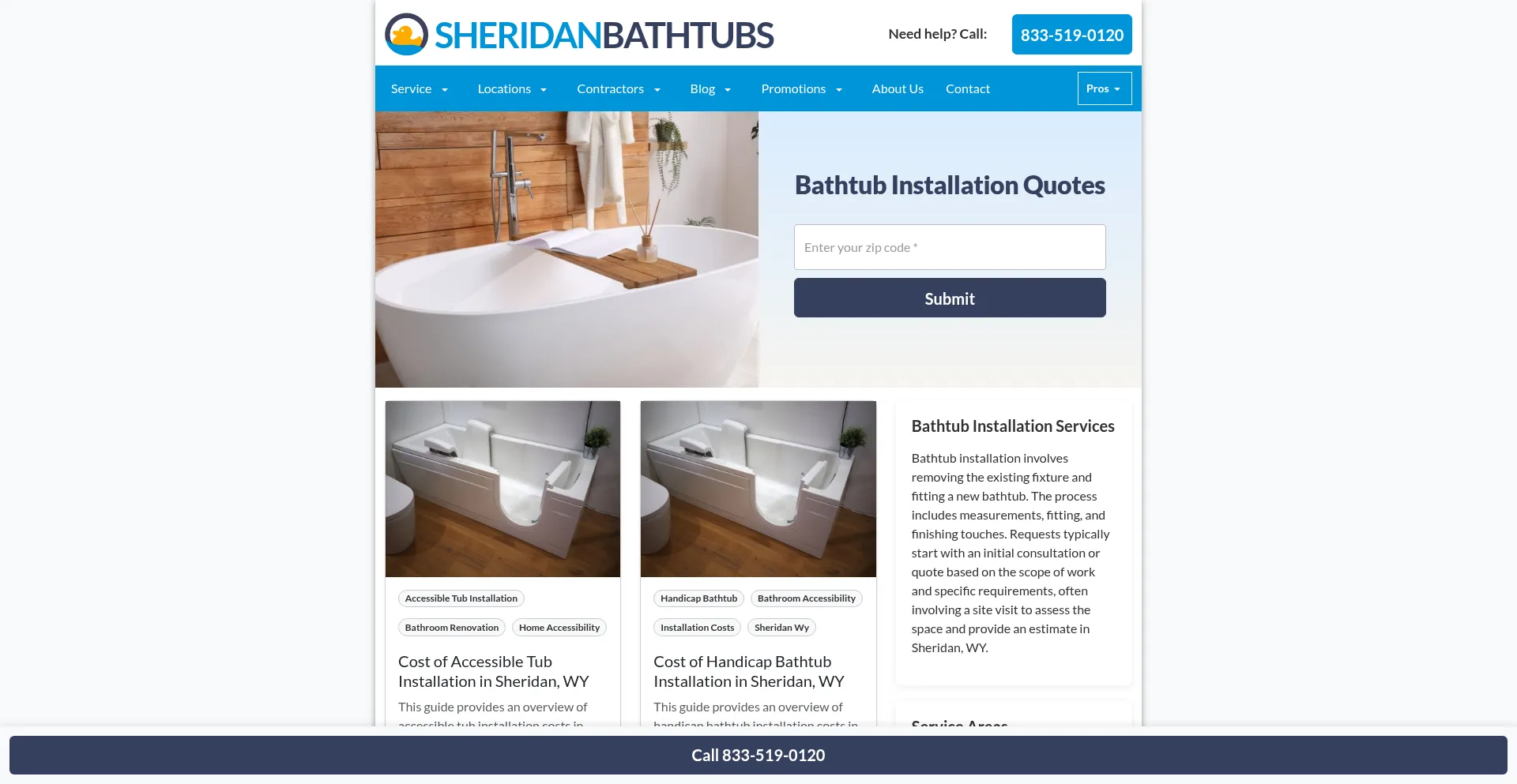 Sheridanbathtubs.com