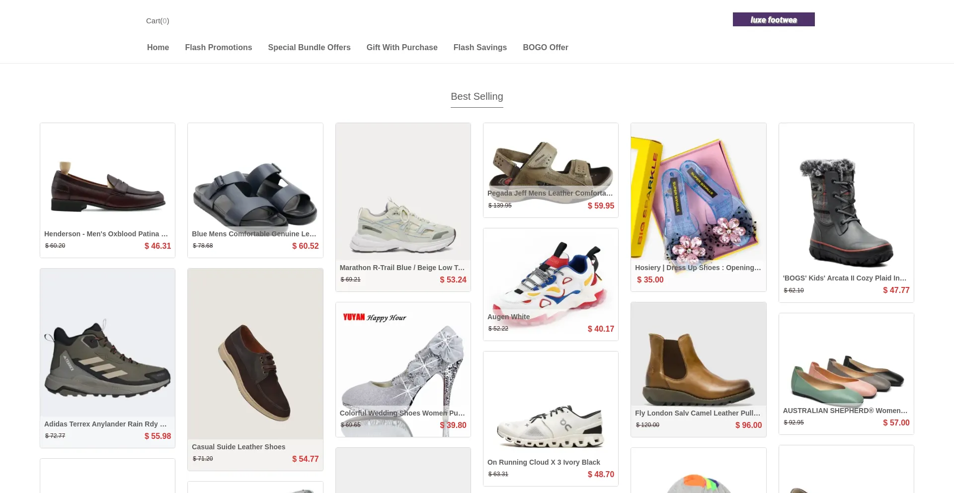 Website screenshot of Shoesculptpro.shop