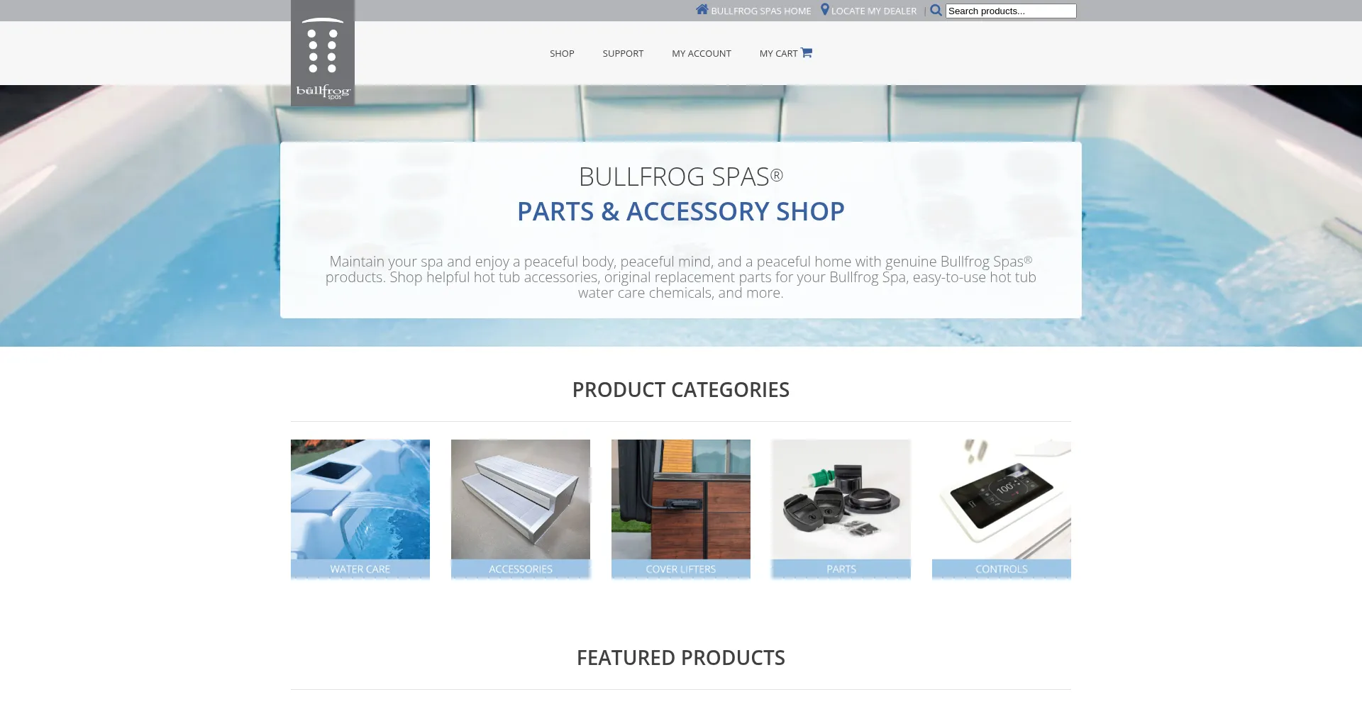 Shop.bullfrogspas.com