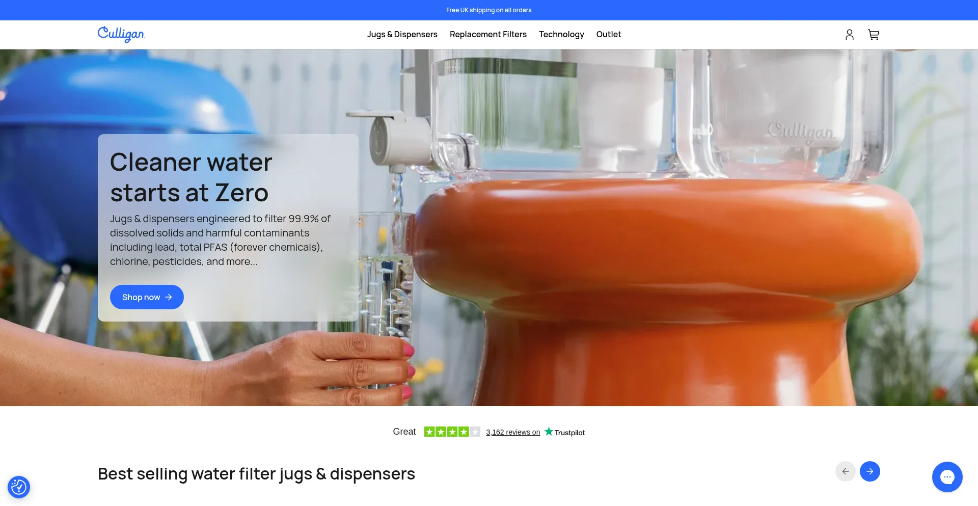 Shop.culligan.co.uk est-il Sûr et Fiable ?