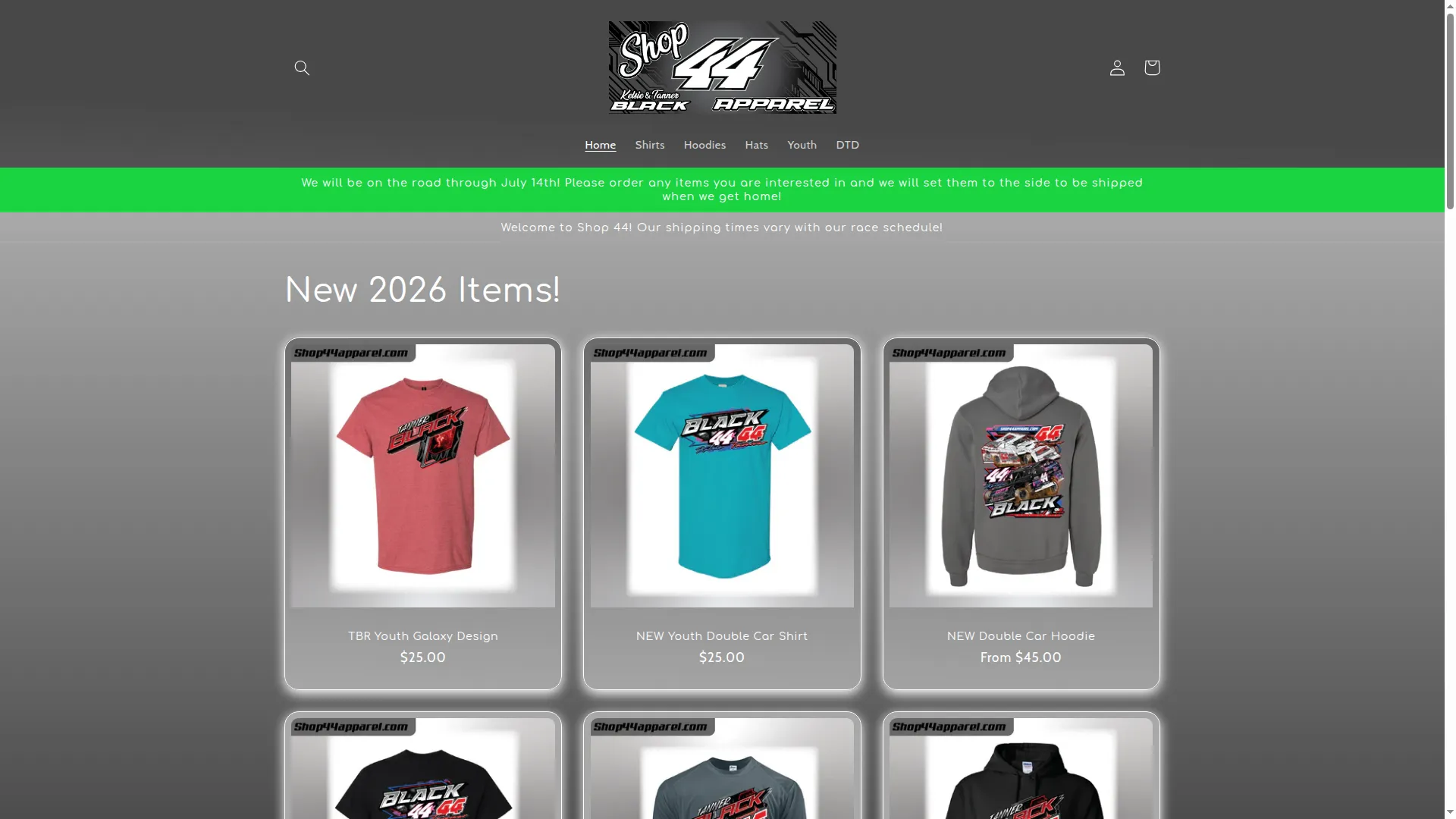 Shop44apparel.com