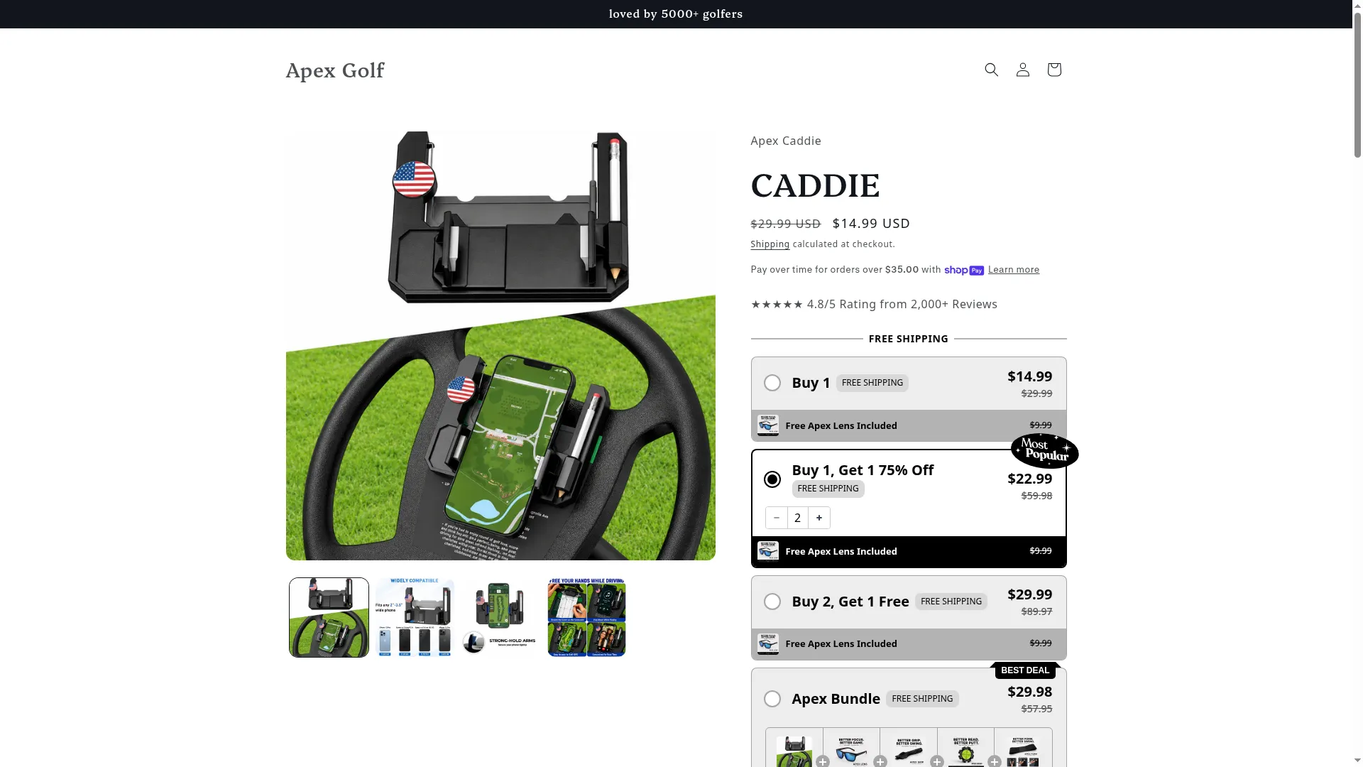 Shopapexgolf.com