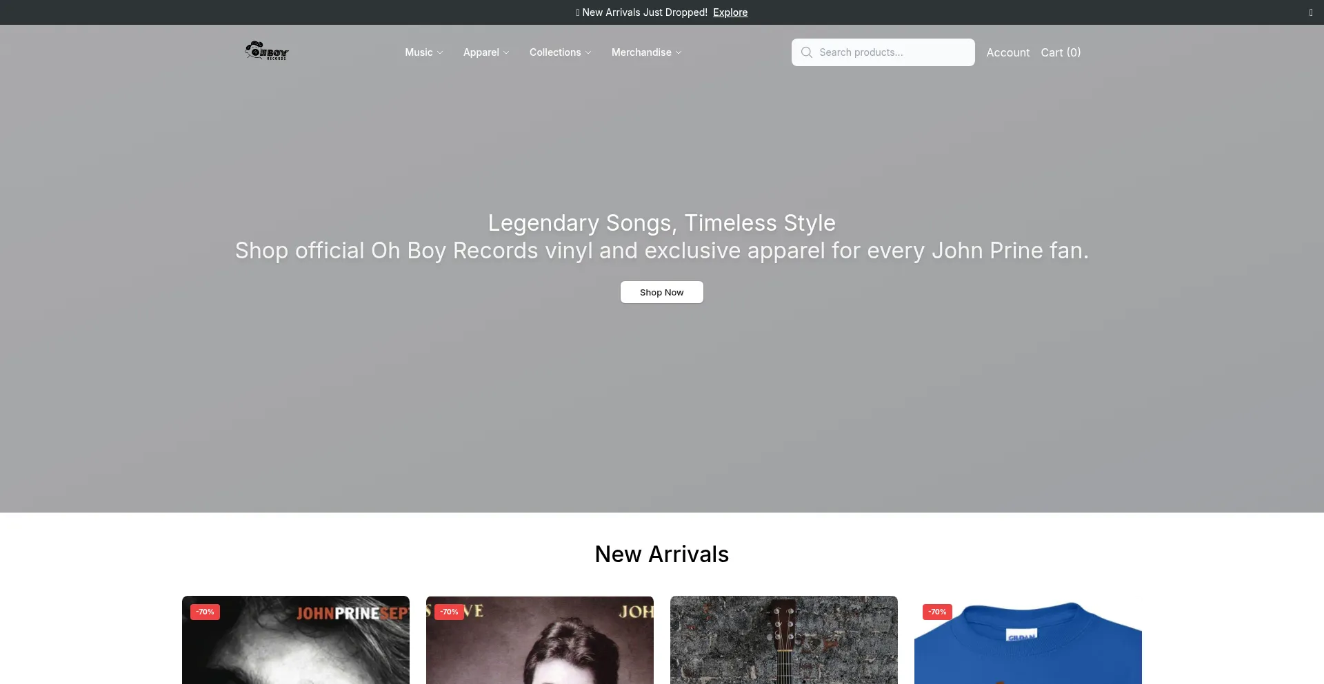 Shopjohnprine.com