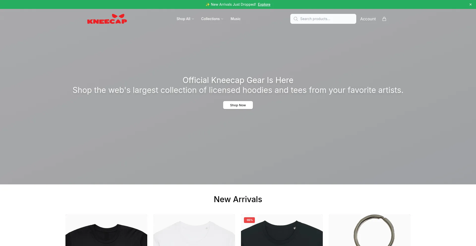 Shopkneecap.shop