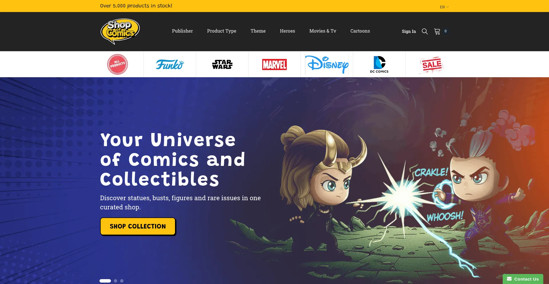 Shopofcomics.com