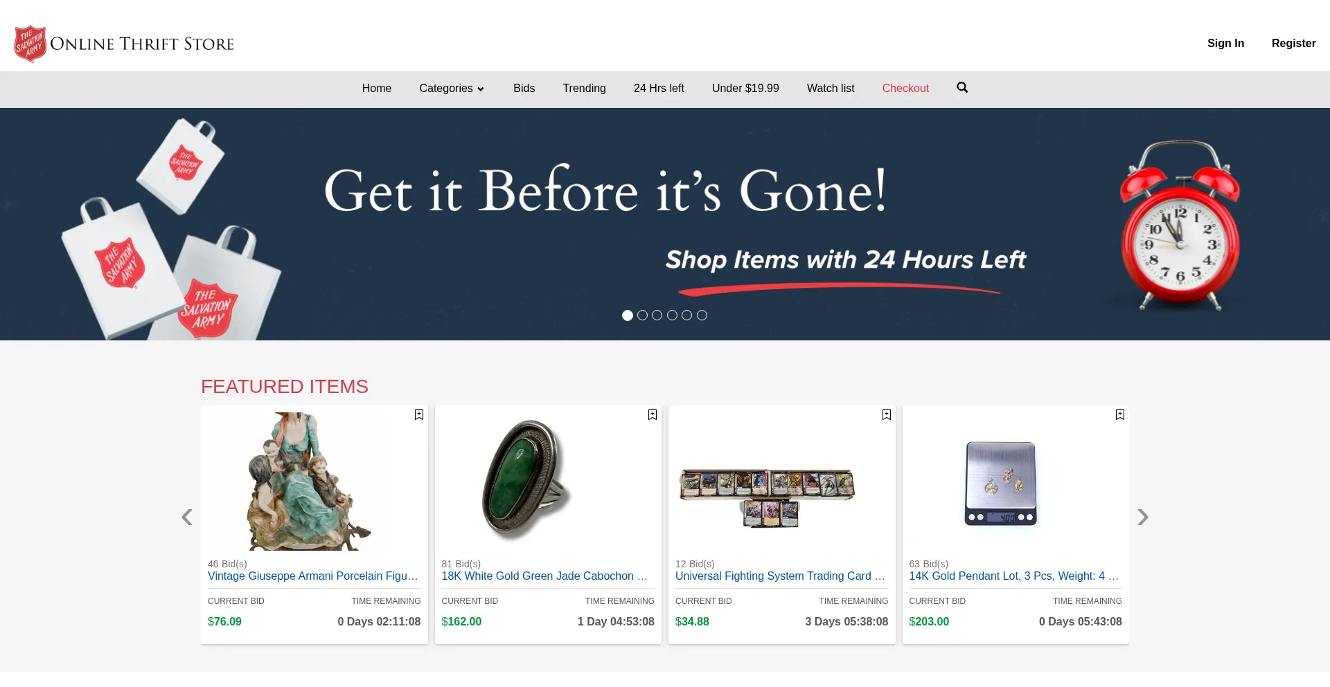 Shopthesalvationarmy.com