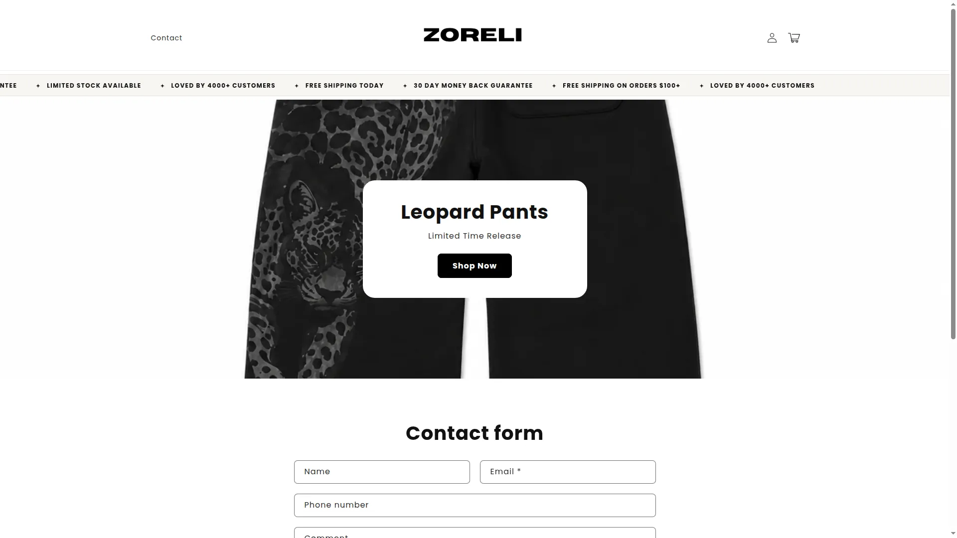 Shopzoreli.store