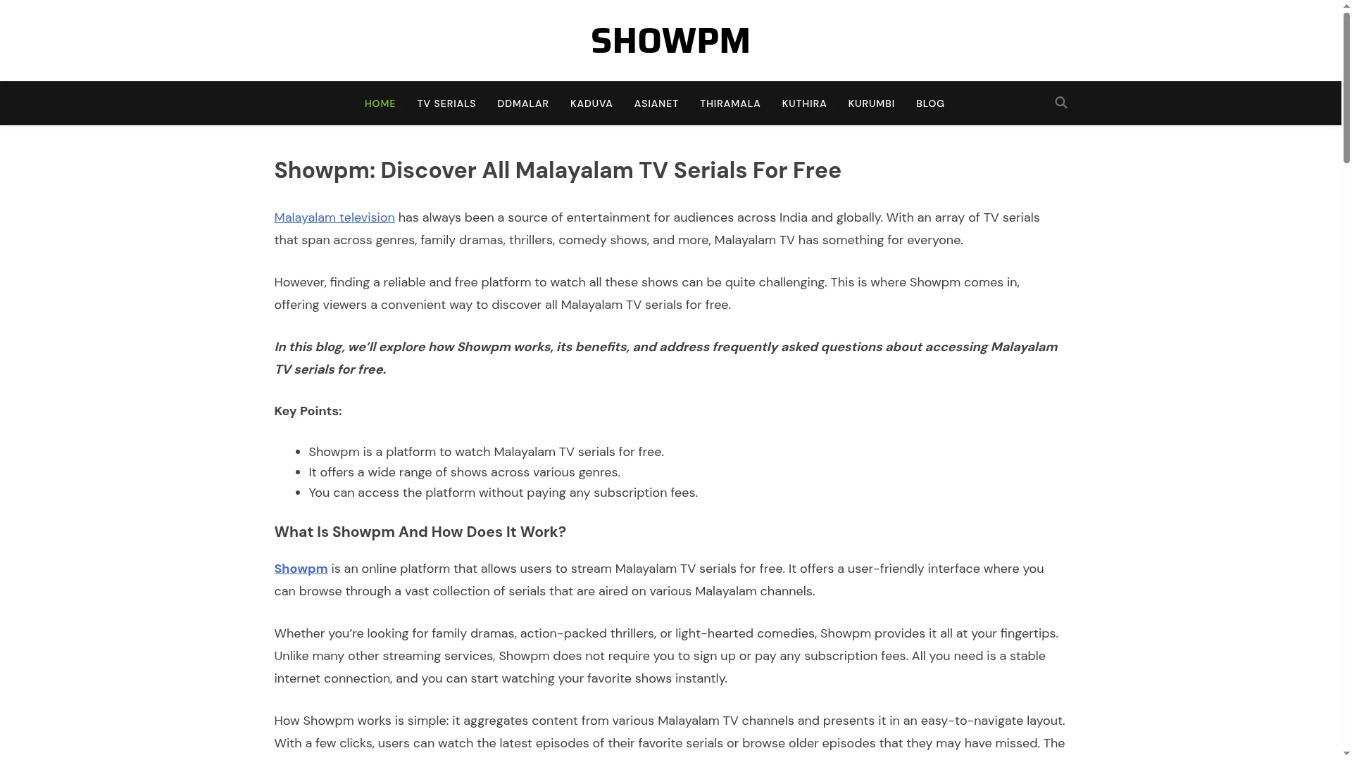 Showpm.co.in