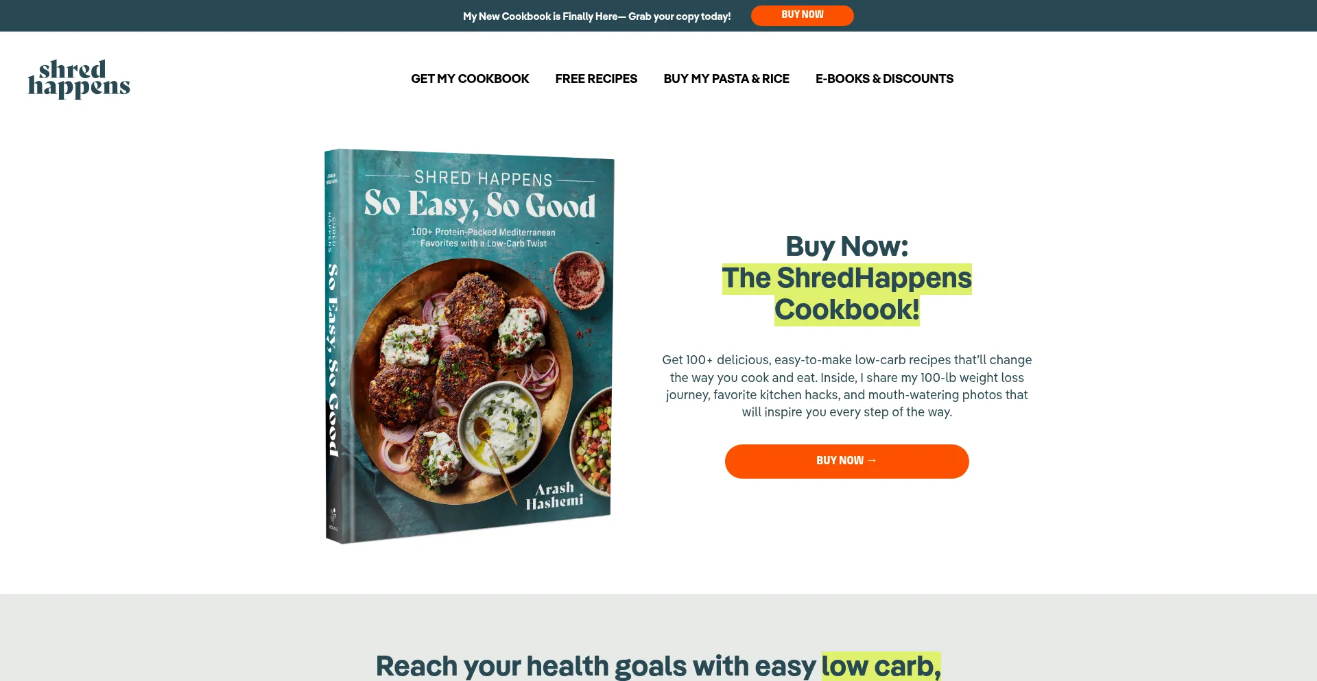 Website screenshot of Shredhappens.com