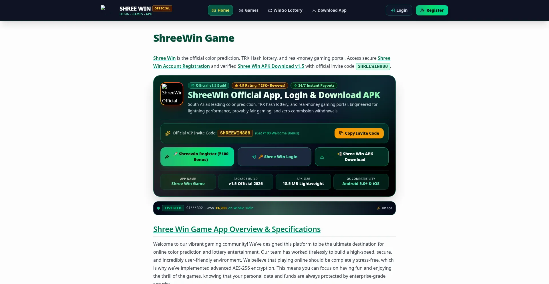 Shreewin.game