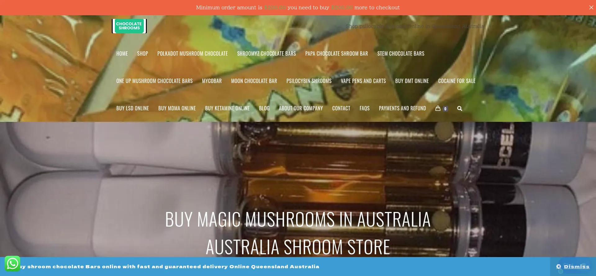 Shroombarsaustralia.shop