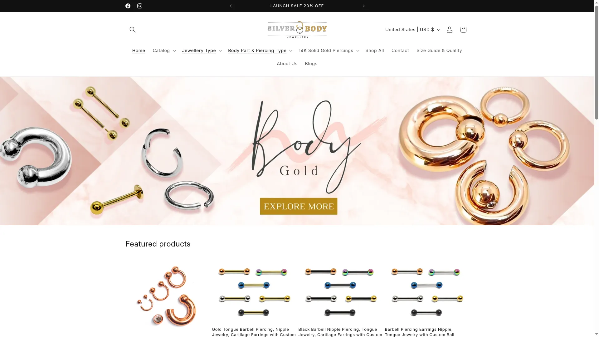 Silverbodyjewellery.com