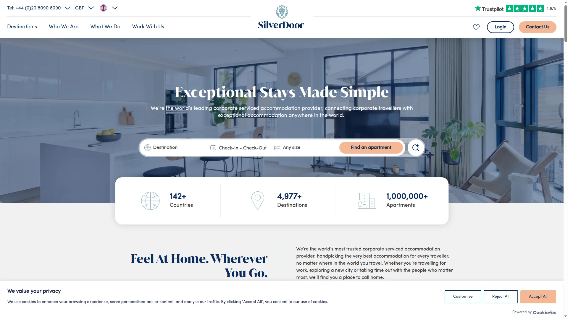 Silverdoorapartments.com