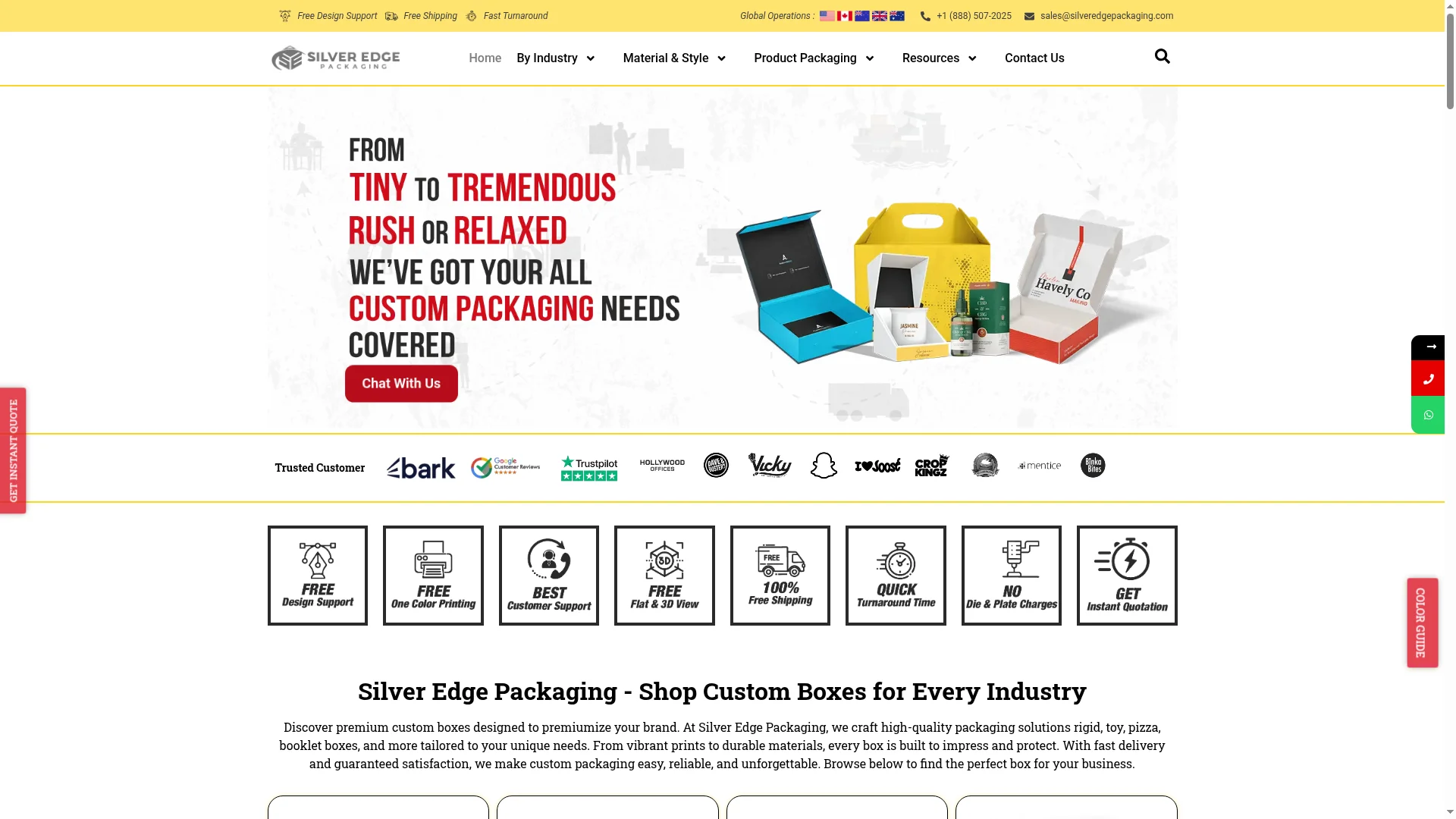 Silveredgepackaging.com