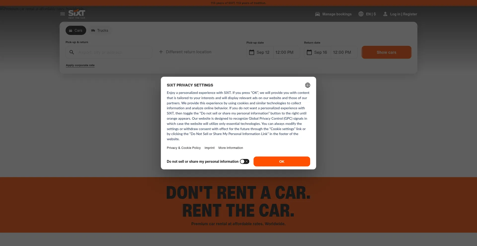 Sixt.com est-il Sûr et Fiable ?