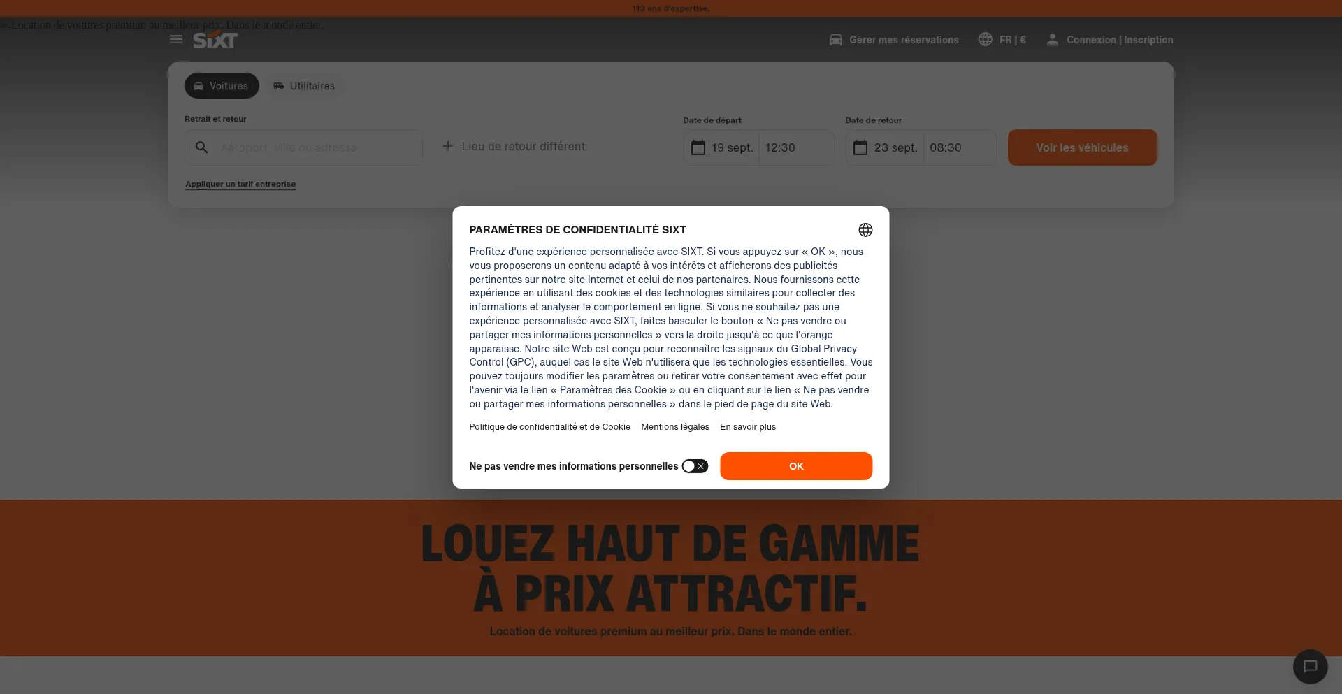 Sixt.fr est-il Sûr et Fiable ?