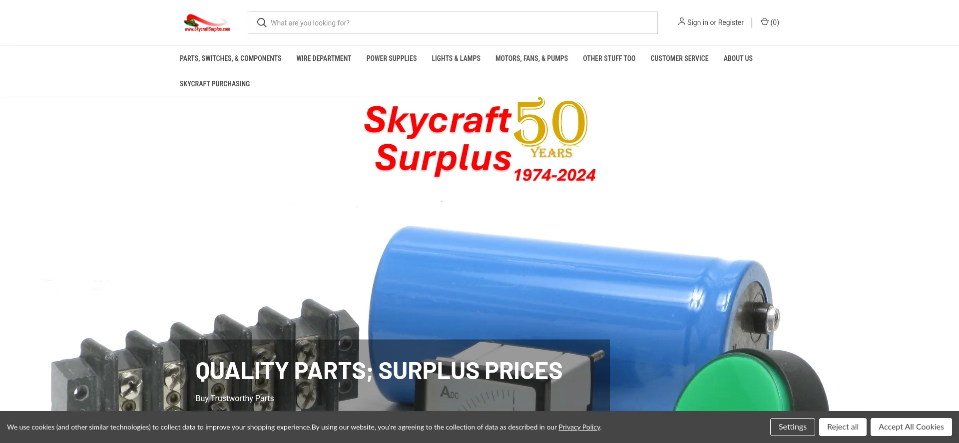 Skycraftsurplus.com