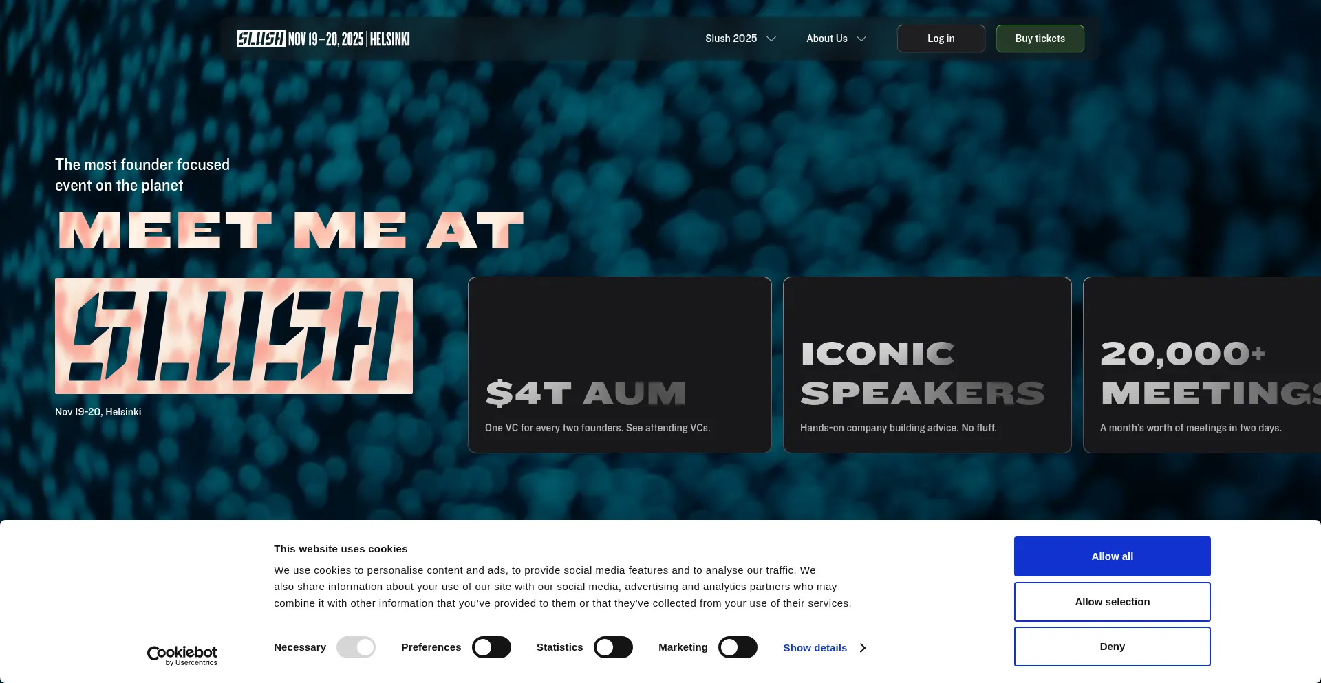 Slush.com Screenshot