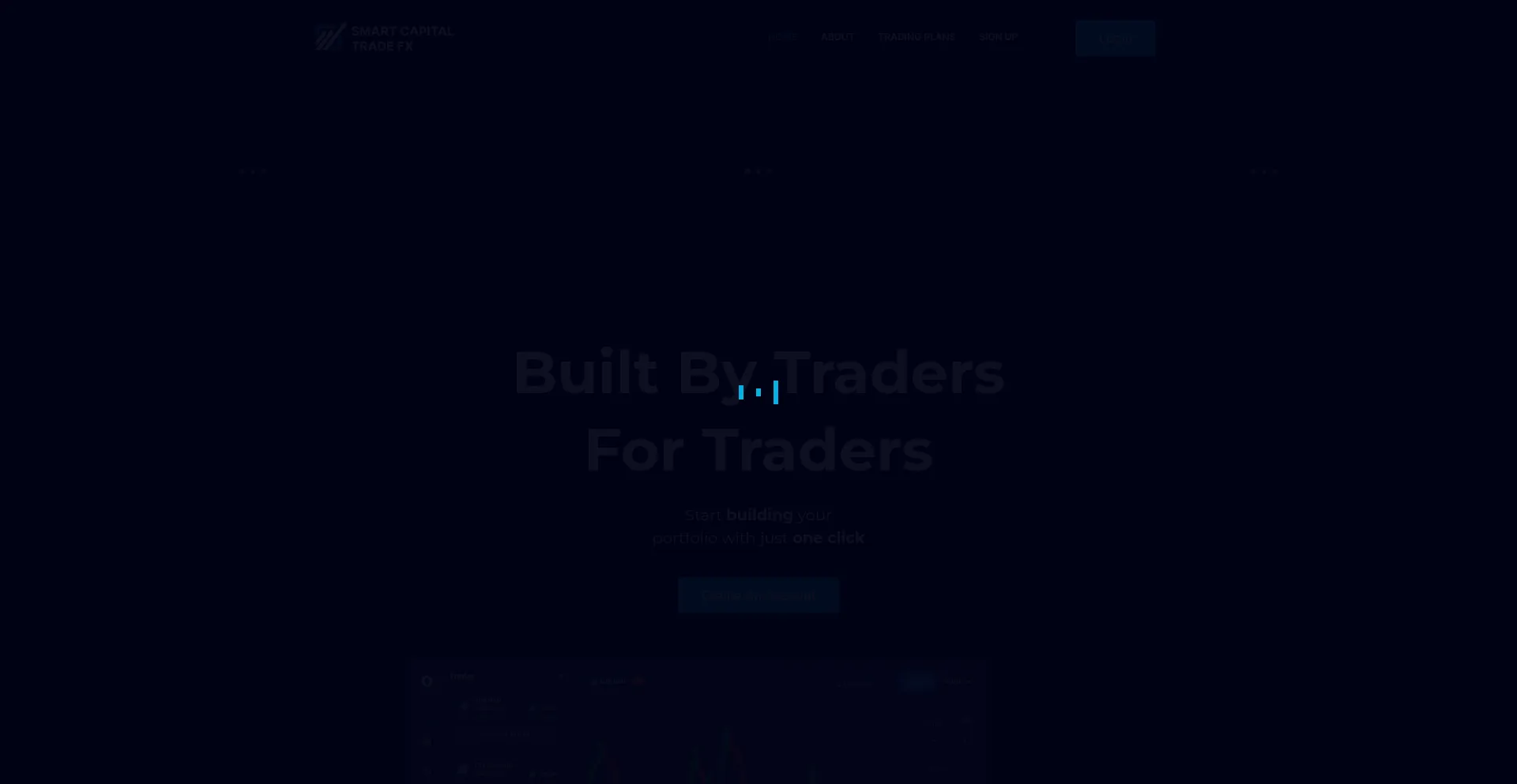 Website screenshot of Smartcapitaltradefx.com