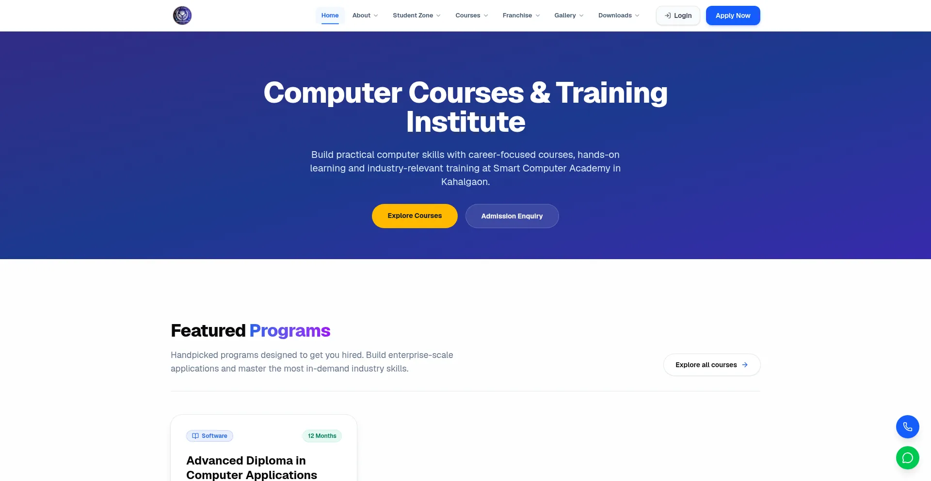 Smartcomputeracademy.in