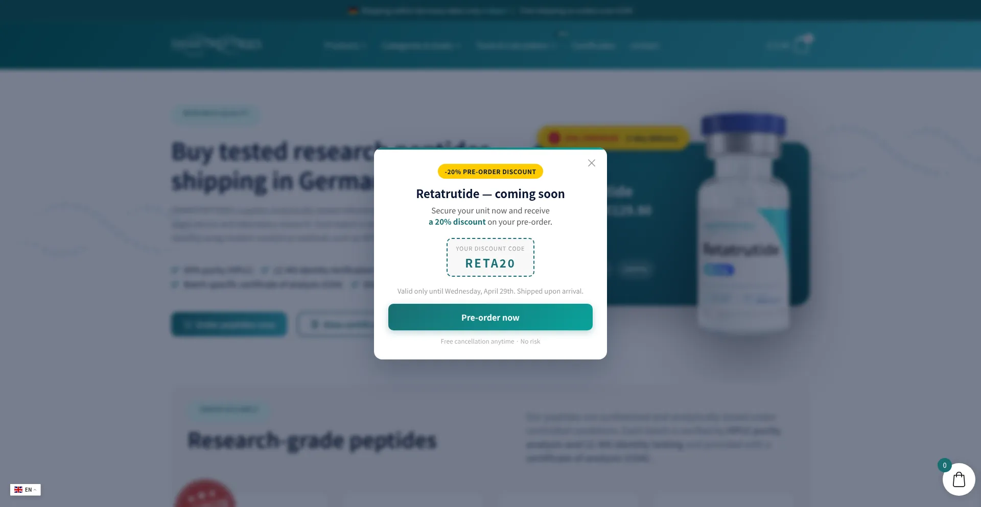 Smartpeptides.de