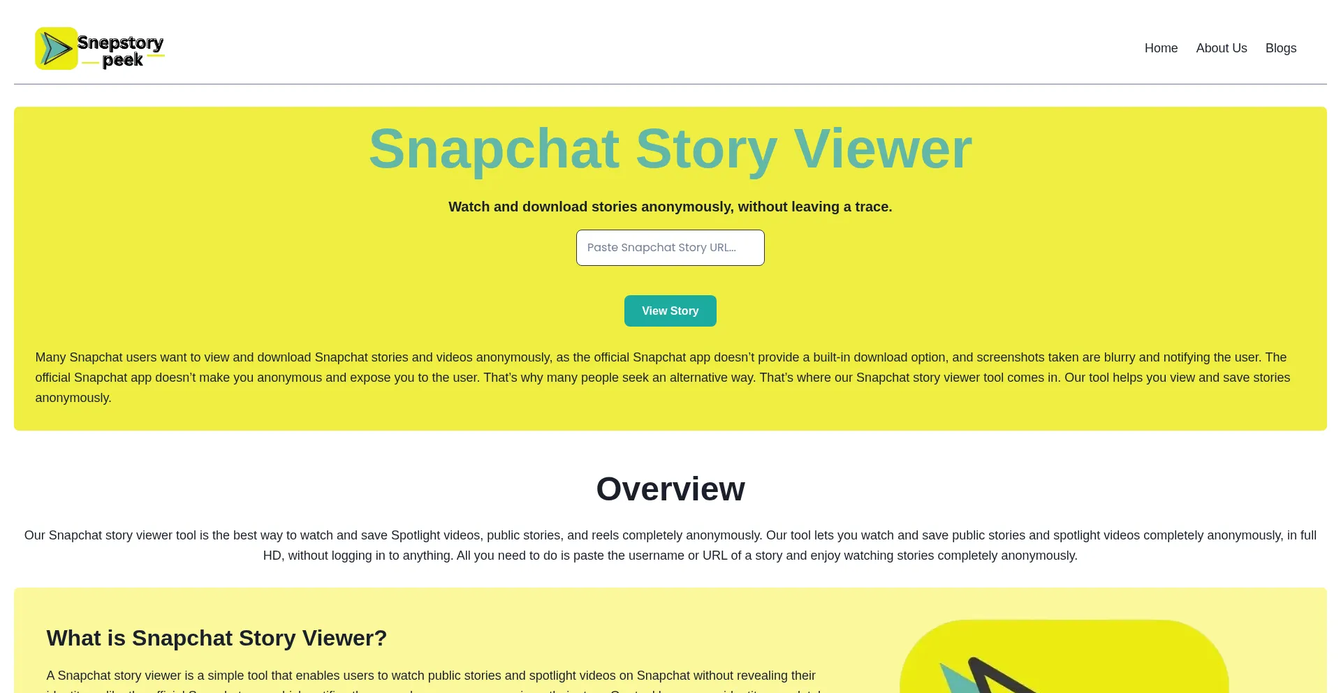 Snepstorypeek.com