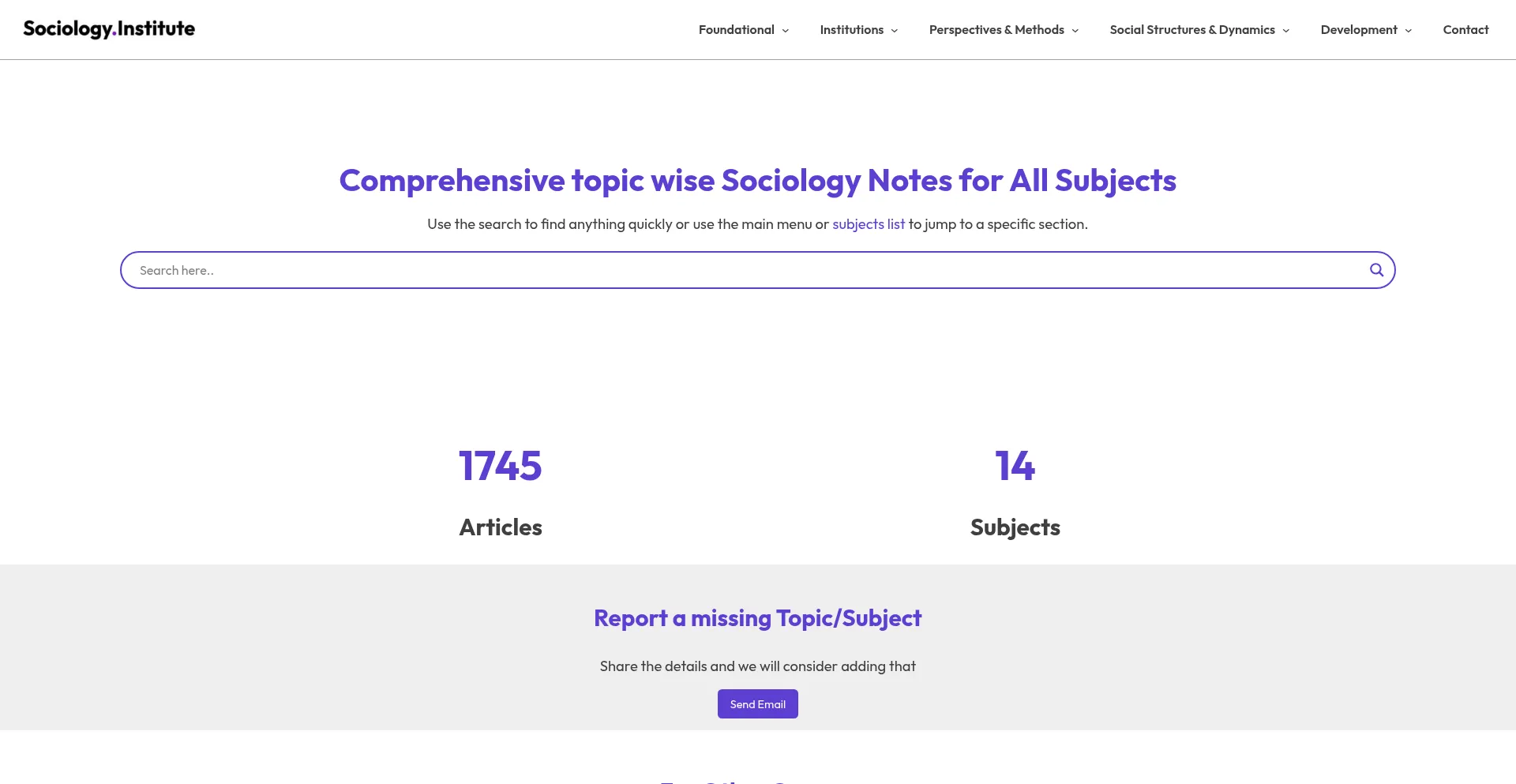 Sociology.institute est-il Sûr et Fiable ?