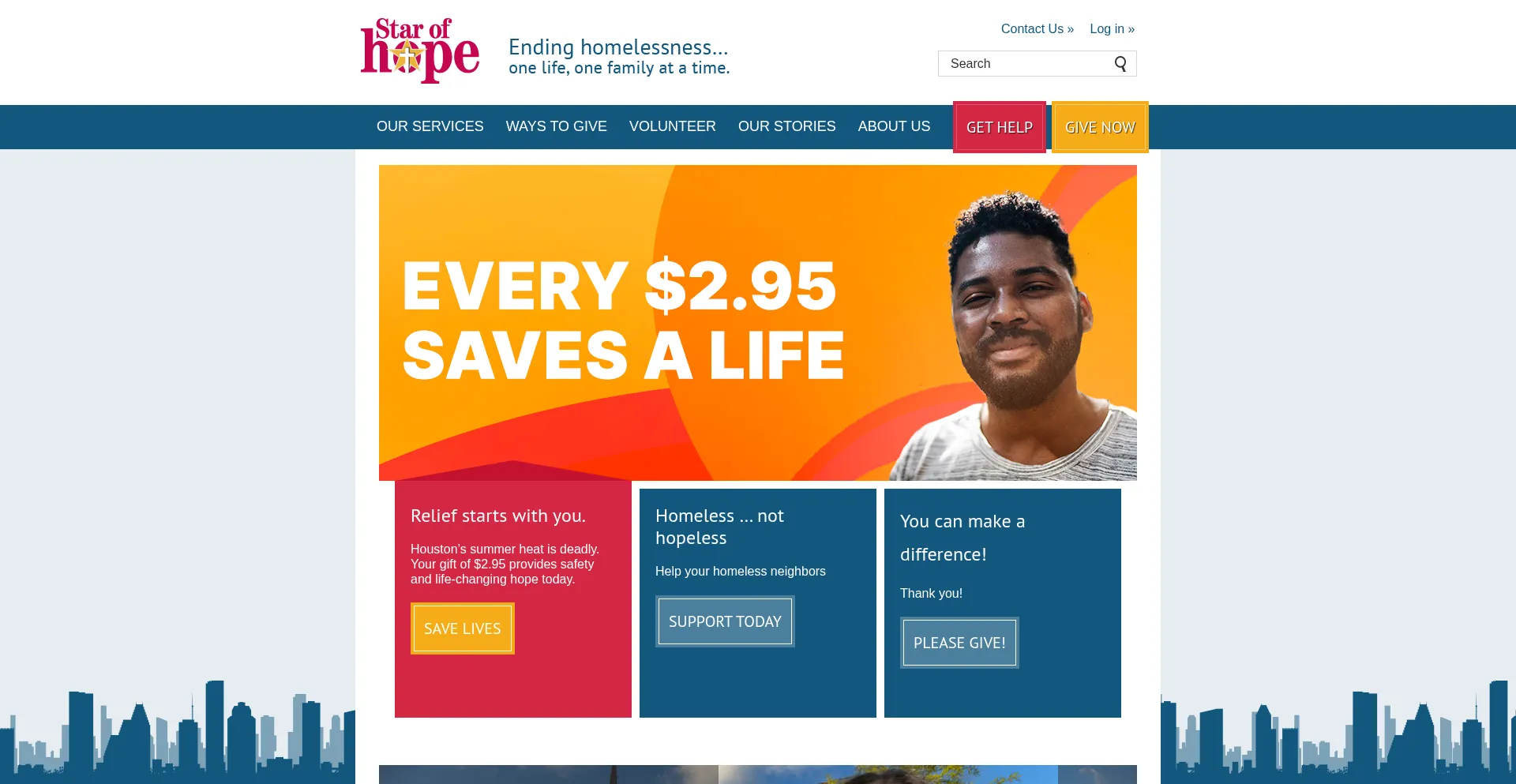 Website screenshot of Sohmission.org