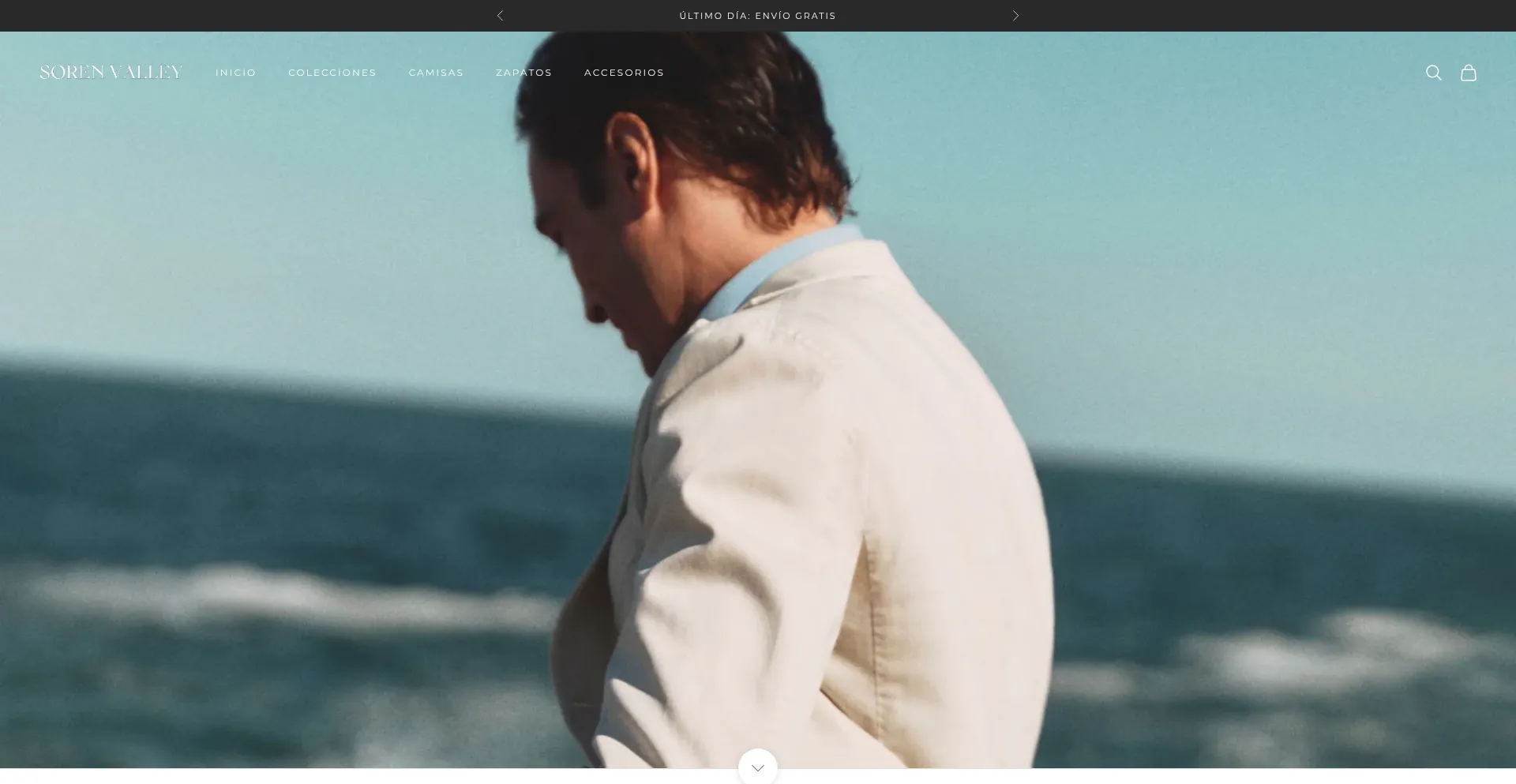 Website screenshot of Sorenvalley.com