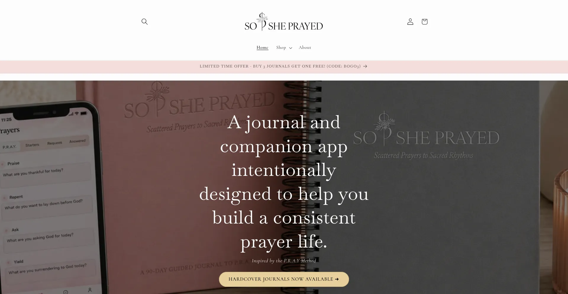 Sosheprayed.com