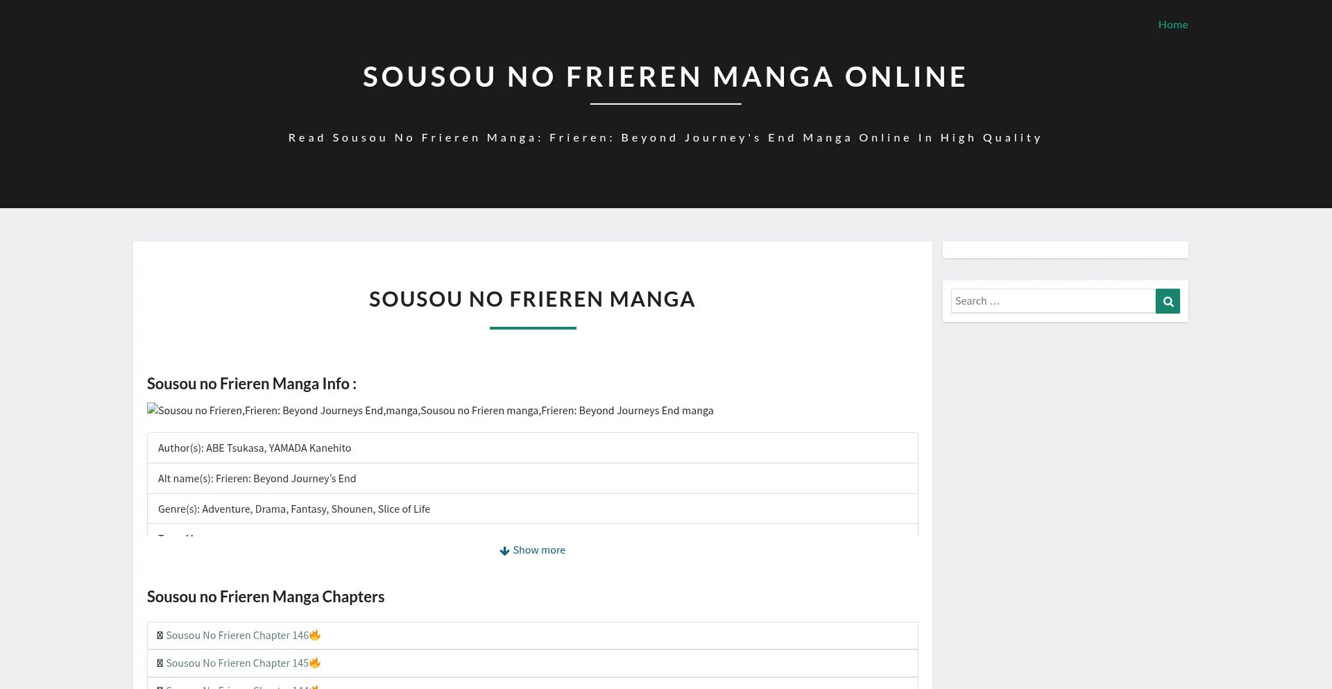 Sousou-no-frieren.com est-il Sûr et Fiable ?