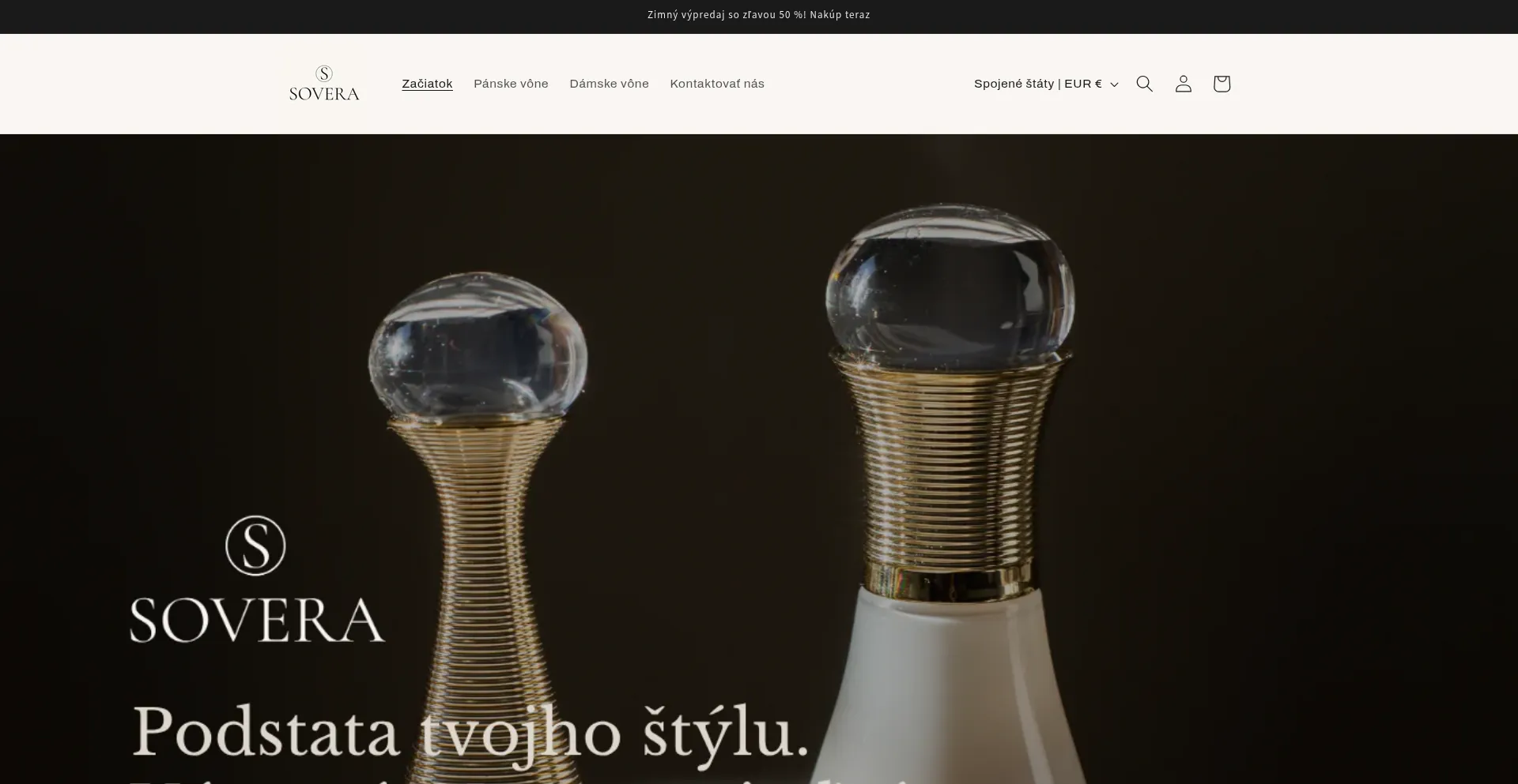 Website screenshot of Soverask.com