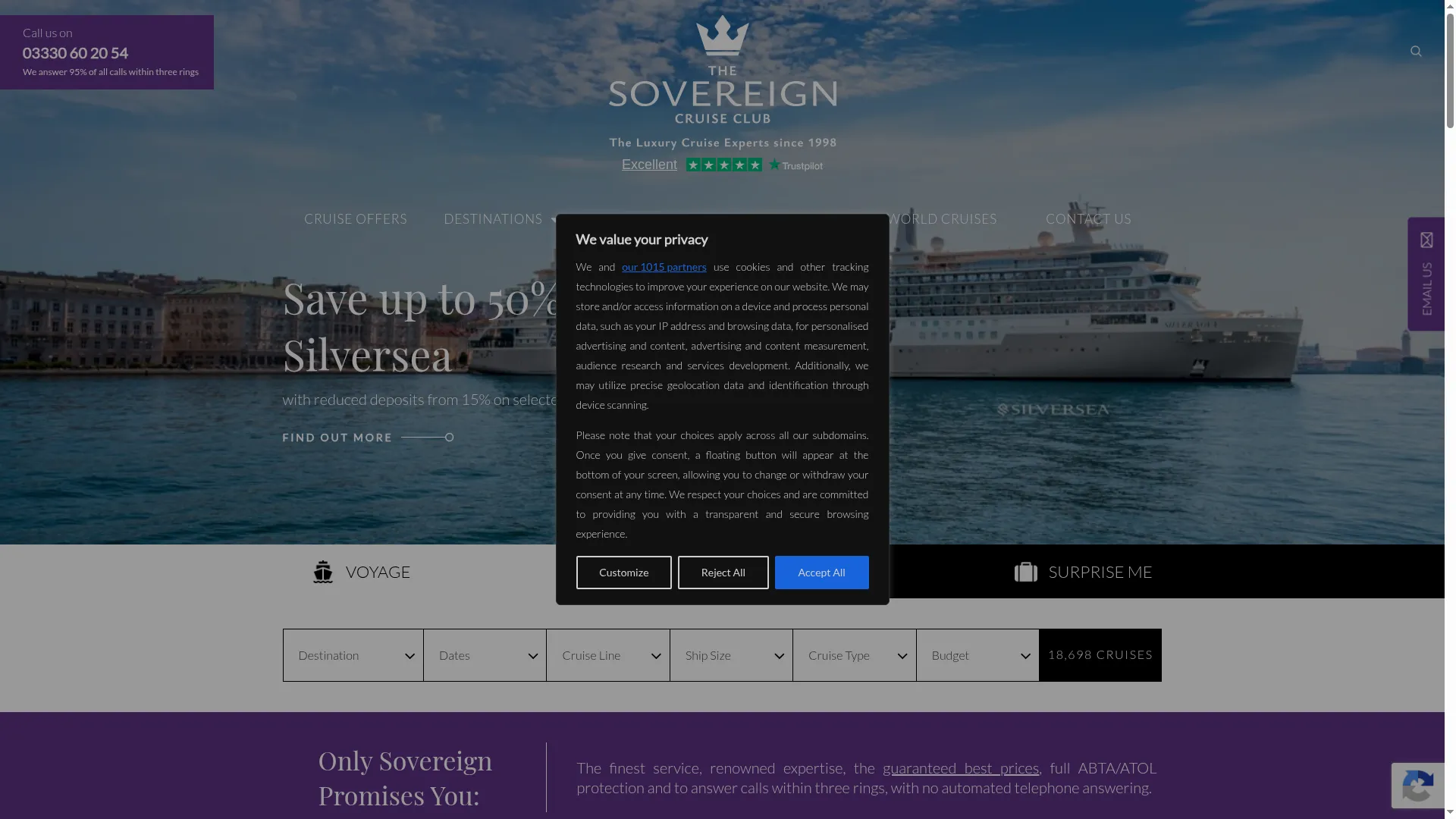 Sovereigncruise.co.uk
