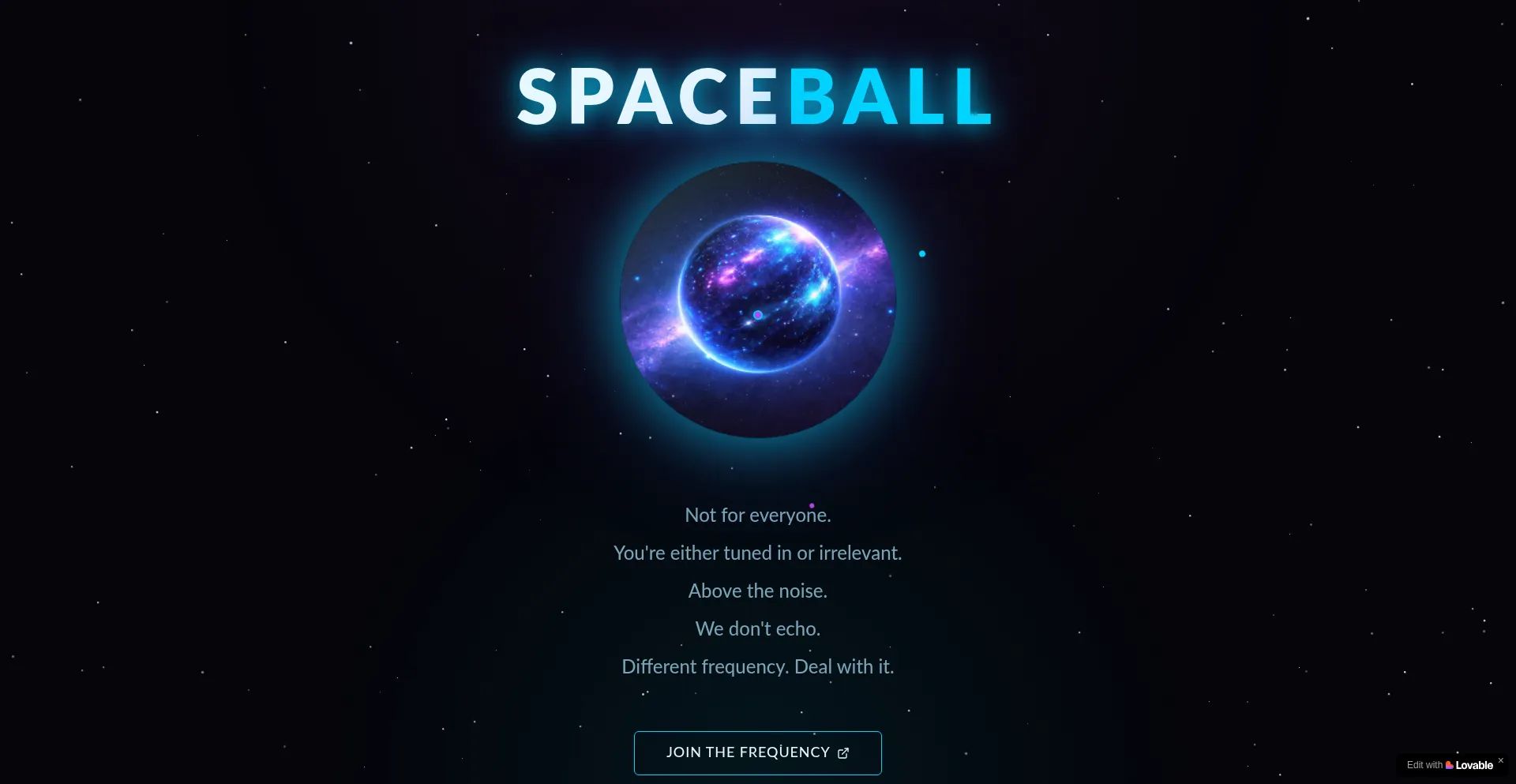 Spaceballl.lovable.app