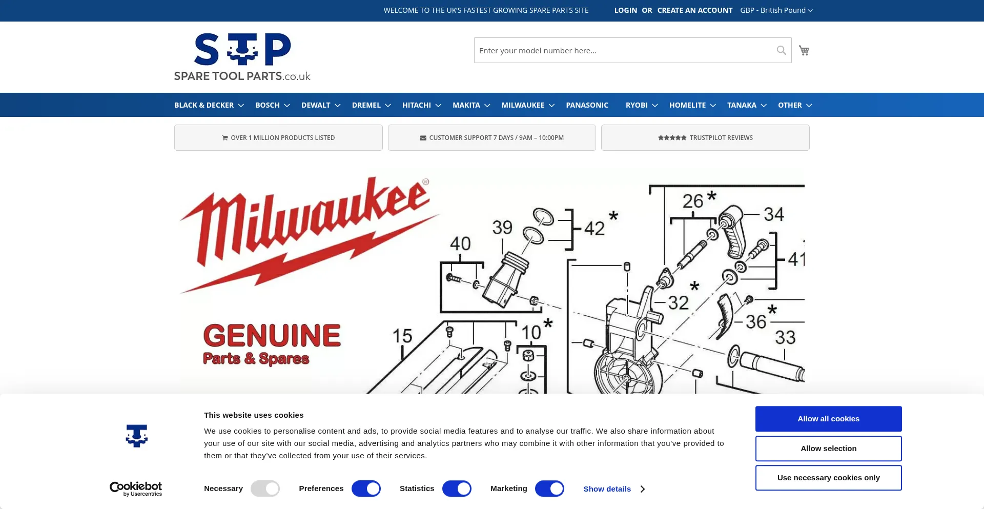 Sparetoolparts.co.uk