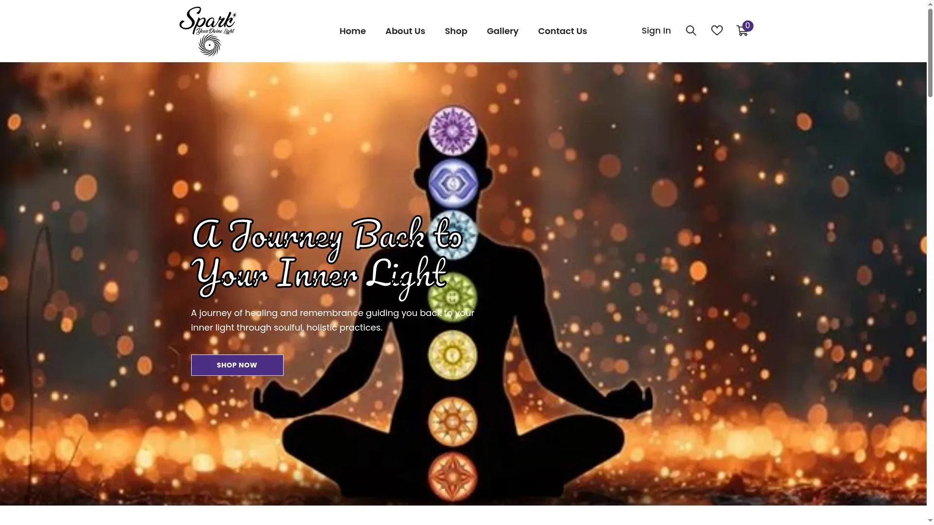 Sparkyourdivinelight.com