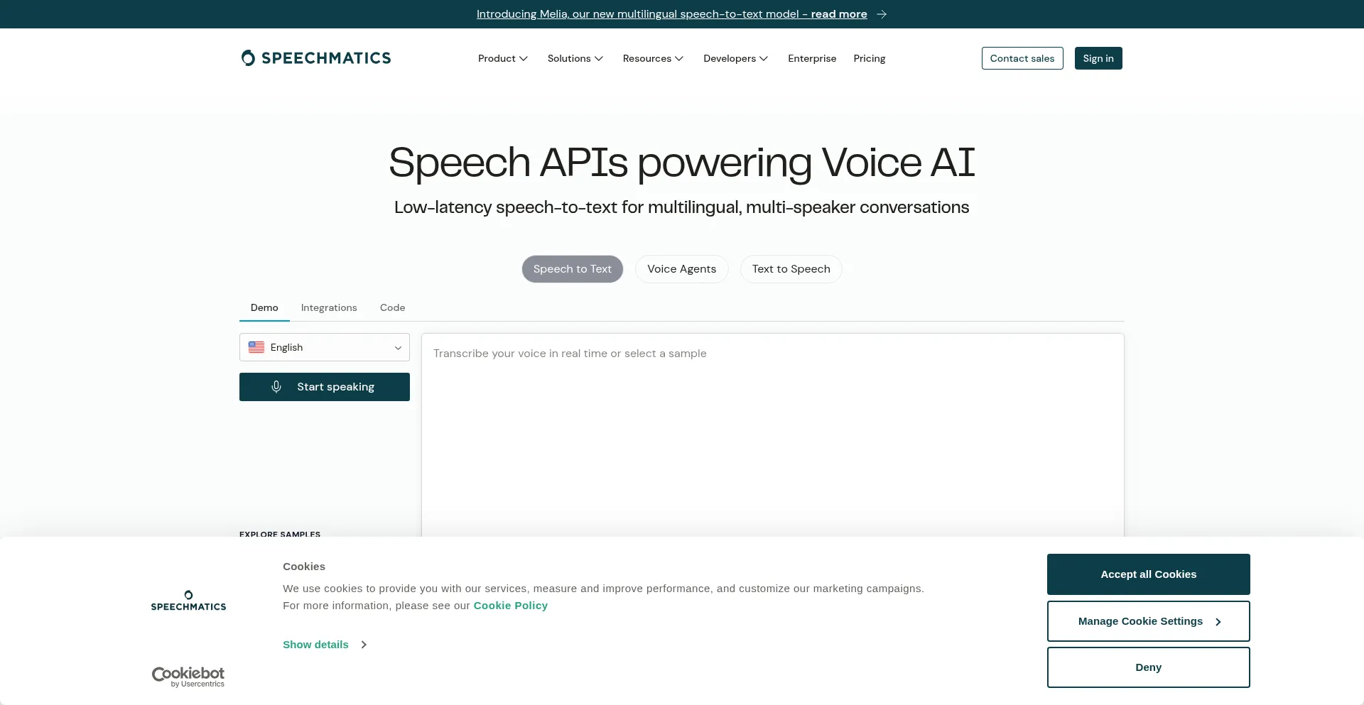Speechmatics.com