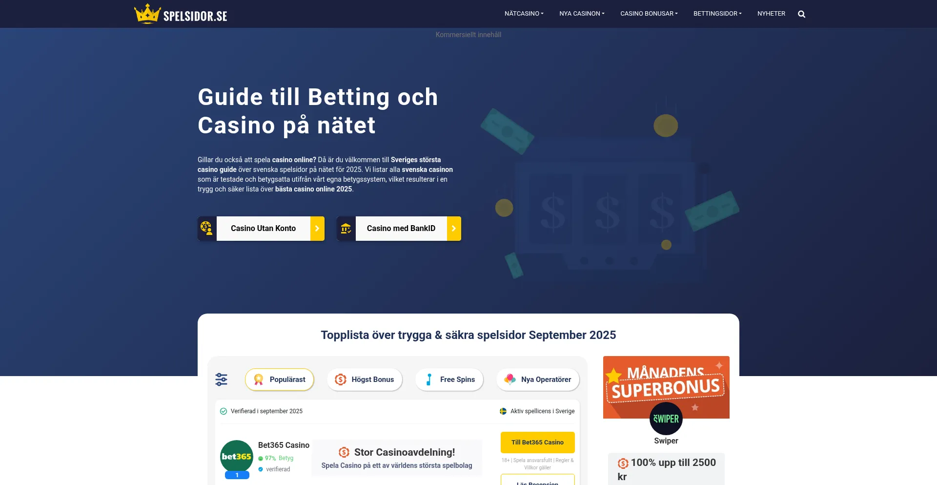 Spelsidor.se est-il Sûr et Fiable ?