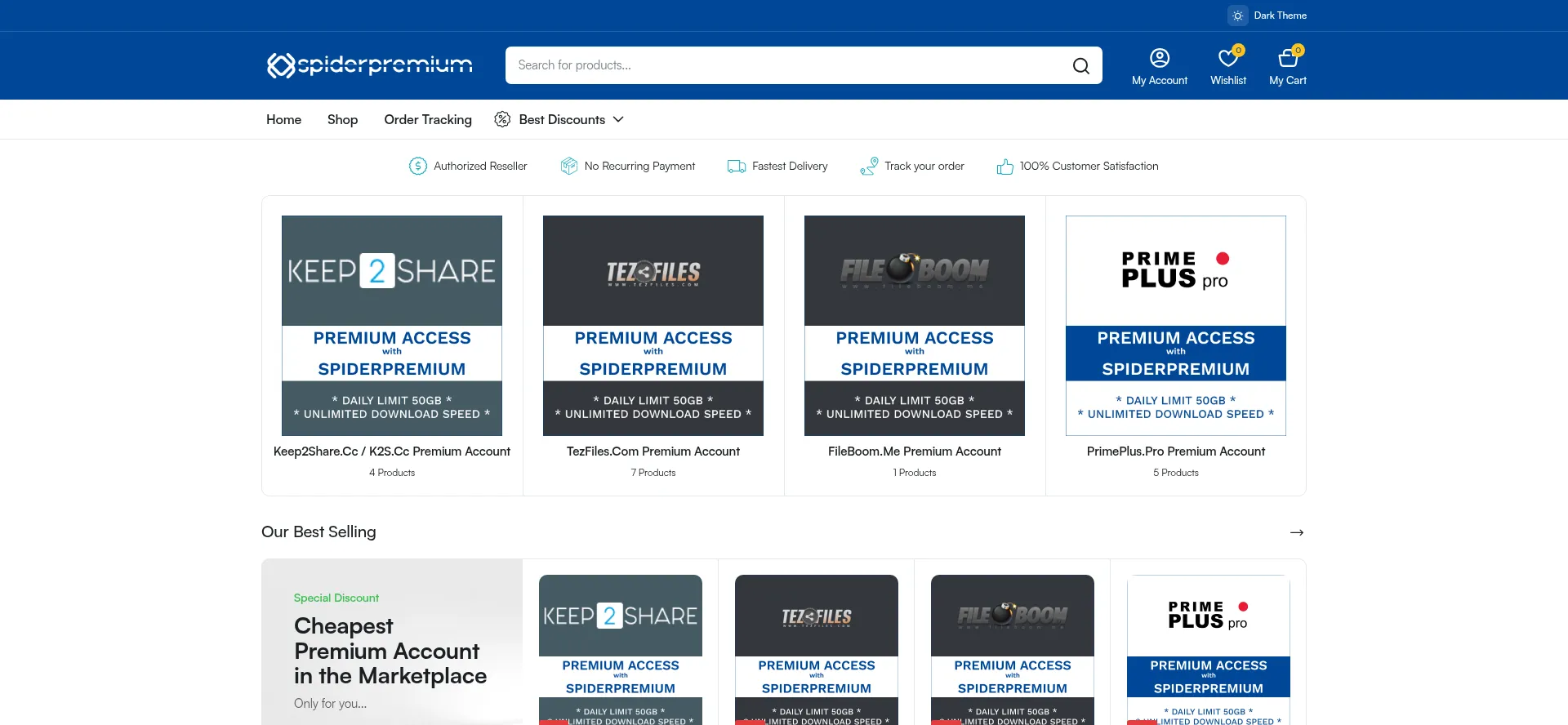 Spiderpremium.com