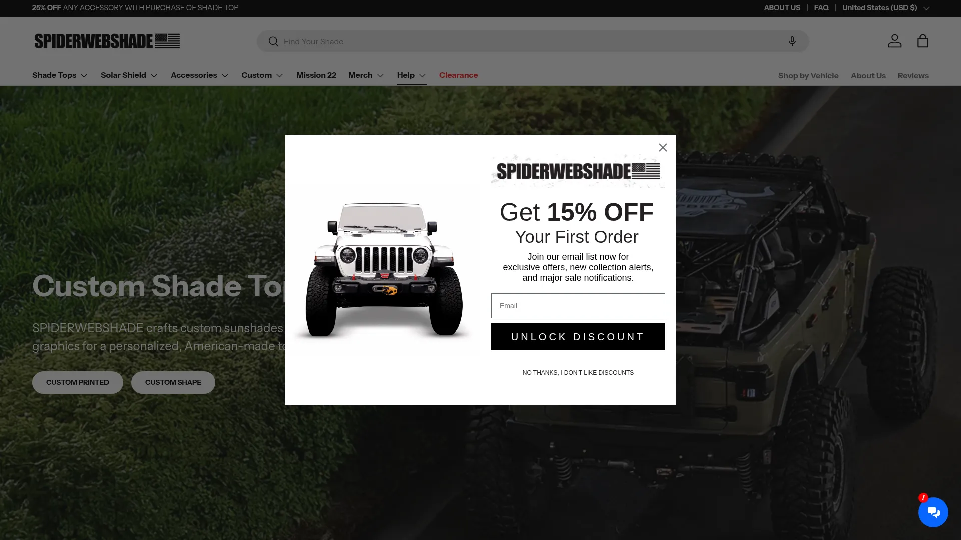 Spiderwebshade.com