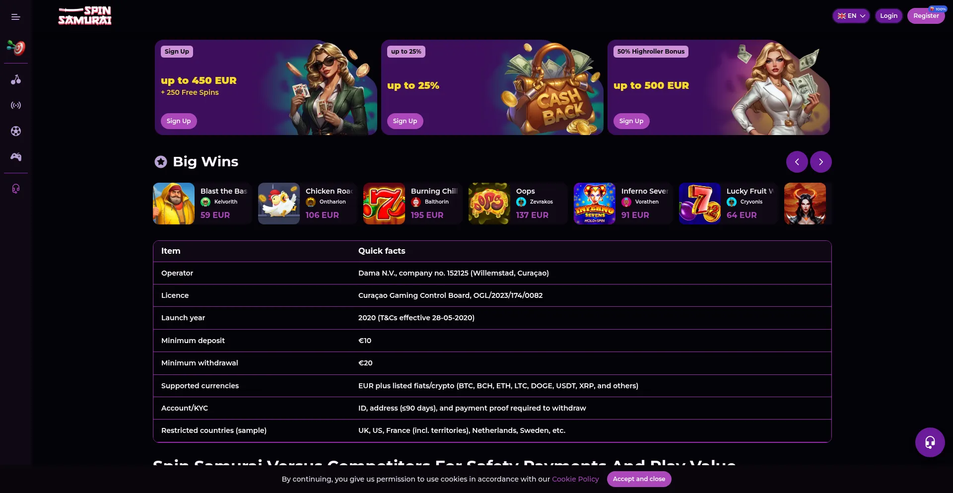 Spin-samurai.org