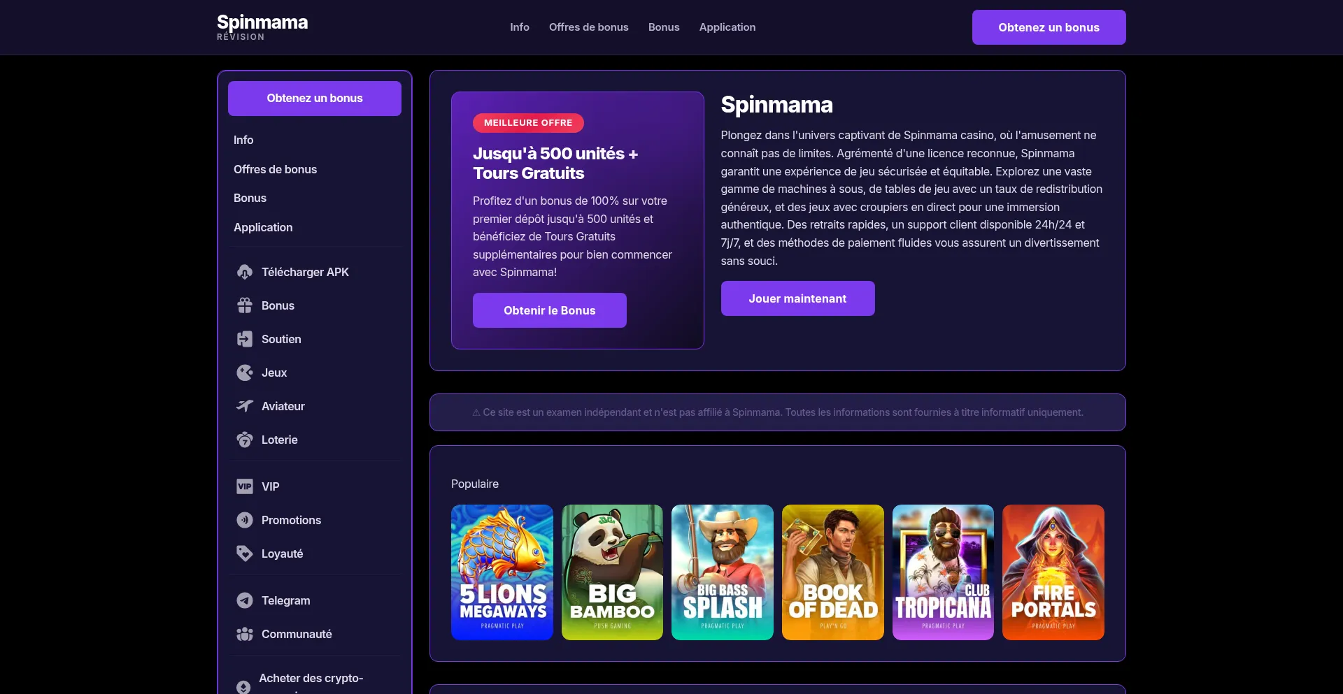Spinmamafrance.net