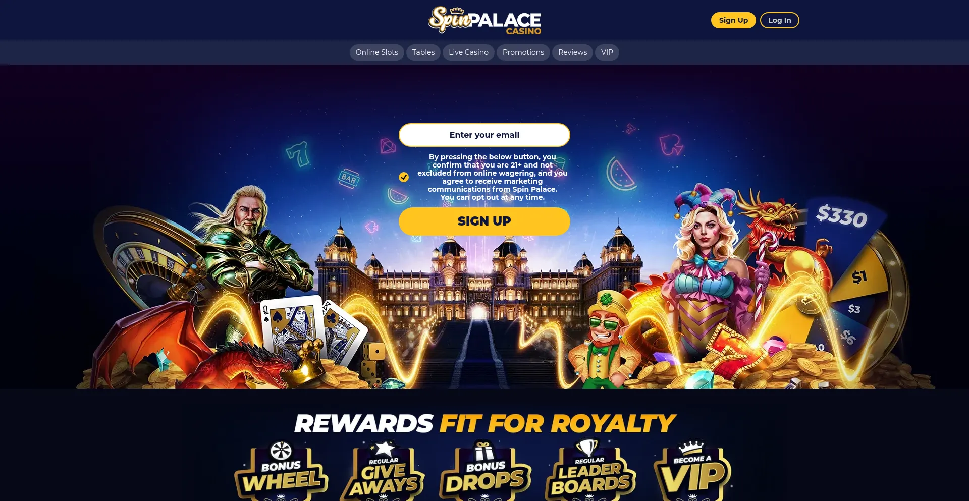 Spinpalace.com est-il Sûr et Fiable ?