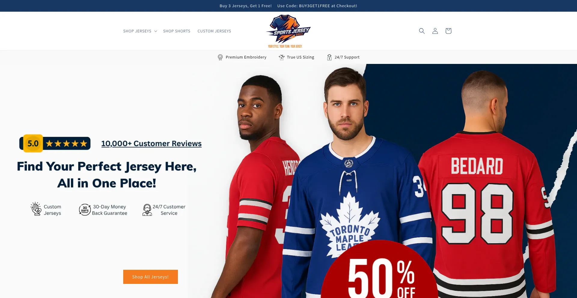 Sportsjerseydirect.com est-il Sûr et Fiable ?