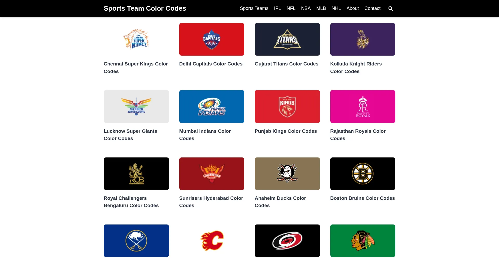 Sportsteamcolorcodes.com est-il Sûr et Fiable ?