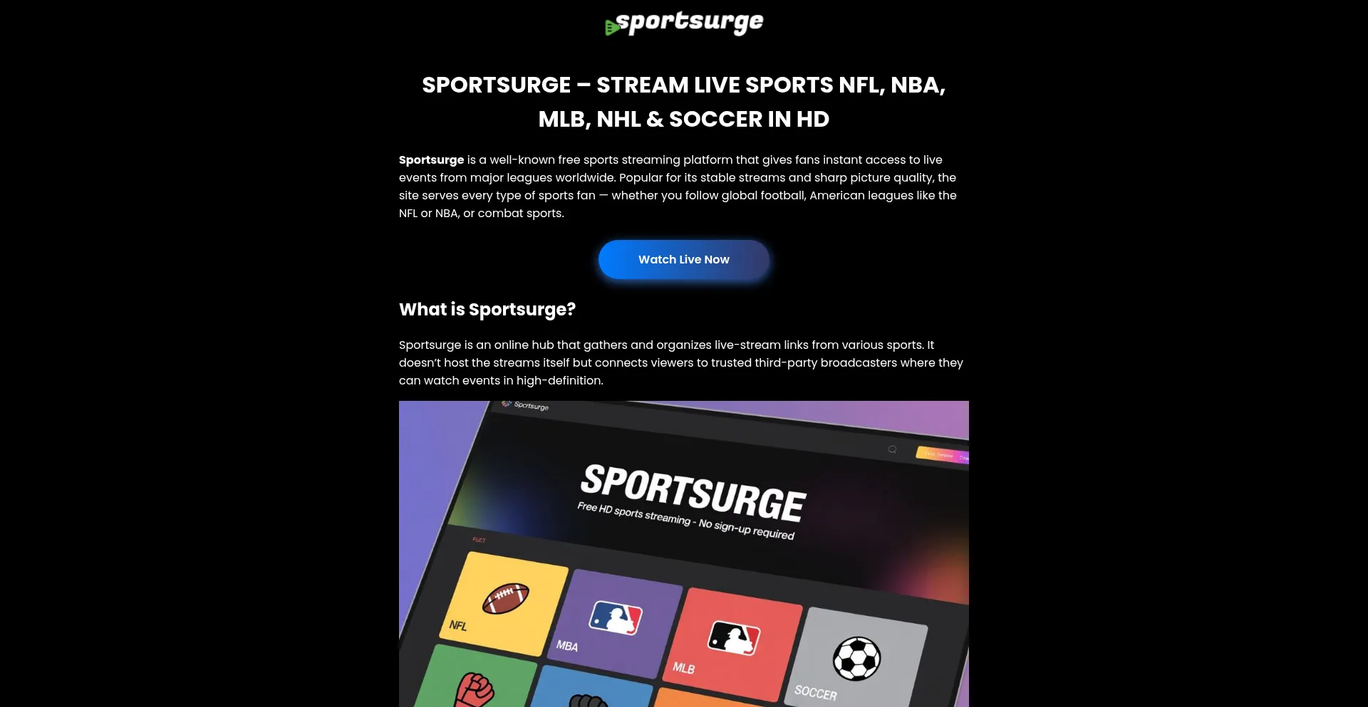 Sportsurge.garden